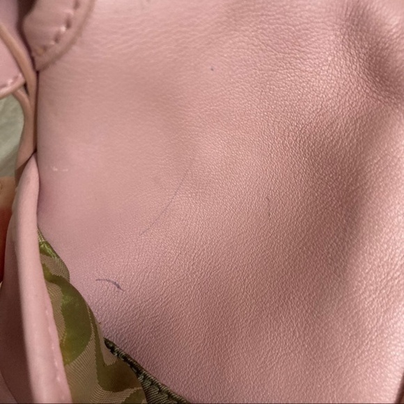 Coach pink leather soho two way crossbody messenger bag - Picture 8 of 16